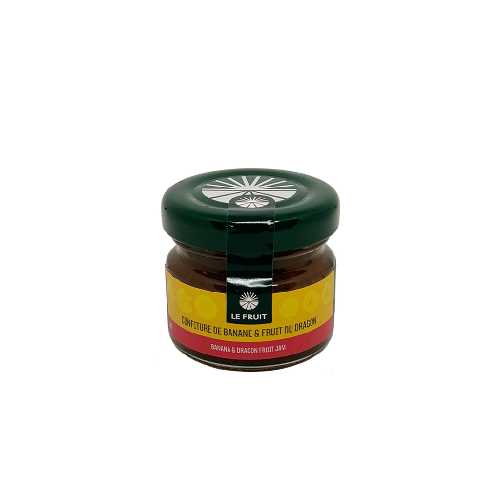 Mứt chuối - thanh long (Banana - Dragon Fruit Jam) - 30gr