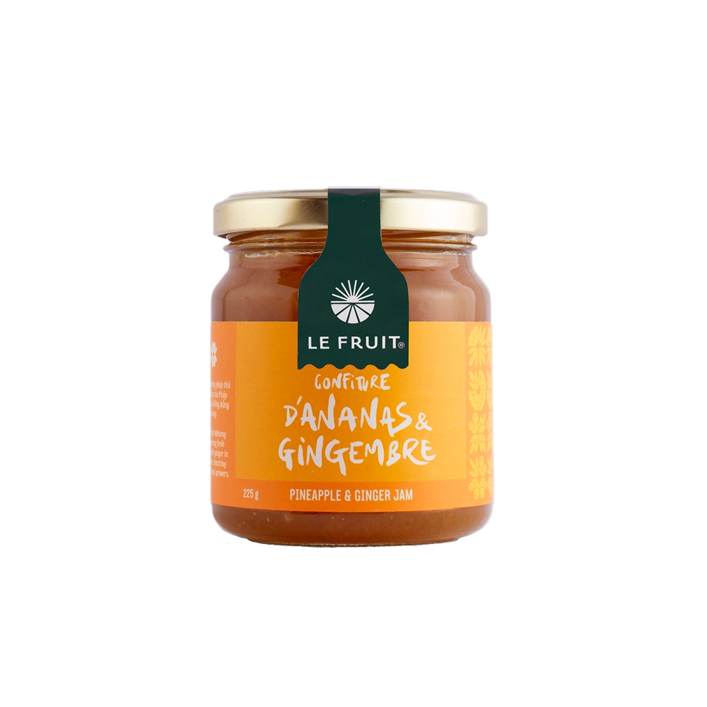 Mứt dứa gừng (Pineapple-Ginger Jam) - 225gr