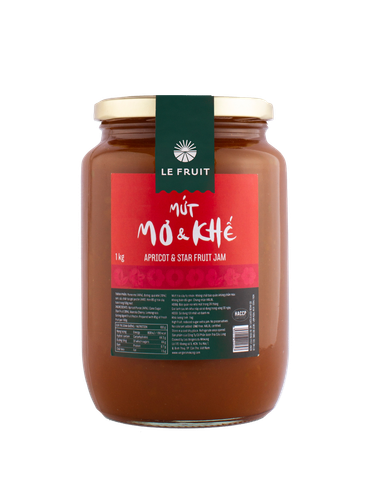 Mứt mơ khế (Apricot-Star Fruit Jam) - 1kg
