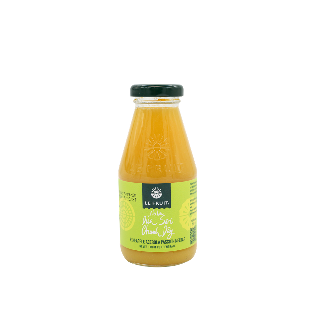 Nước Dứa - Sơ ri - Chanh dây (Pineapple Acerola Passion Nectar) - 250ml