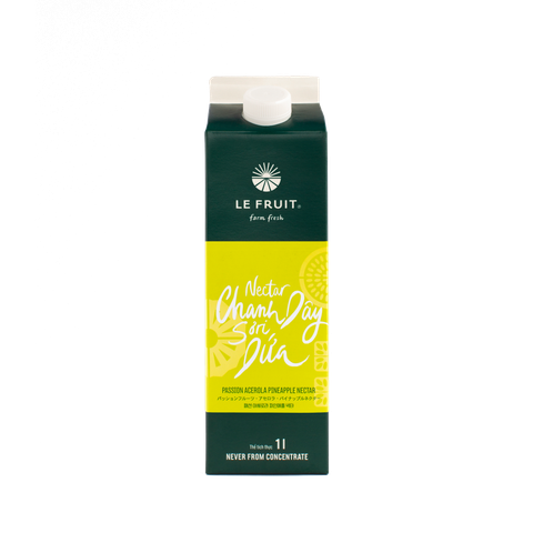 Nước Dứa - Sơ ri - Chanh dây (Pineapple Acerola Passion Nectar) - 1L