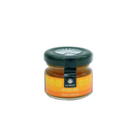 Mứt dứa gừng (Pineapple-Ginger Jam) - 30gr