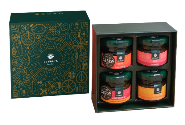 Hộp quà mứt (Jam gift box)  - 30gr x 4 lọ