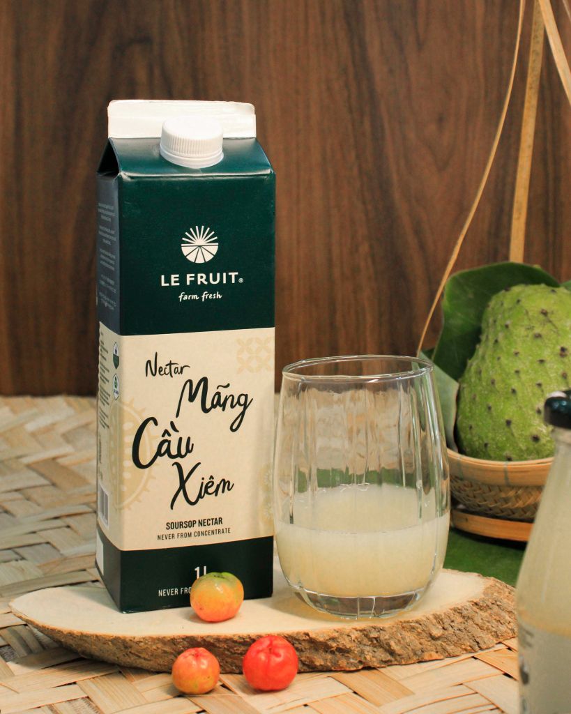 NEW - Nước Mãng cầu xiêm nectar ( Soursop nectar) - 1L