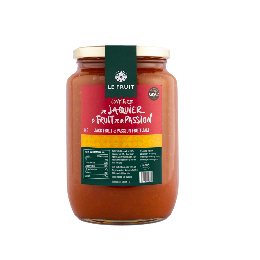 Mứt mít chanh dây (Jack Fruit-Passion Fruit Jam) -1kg