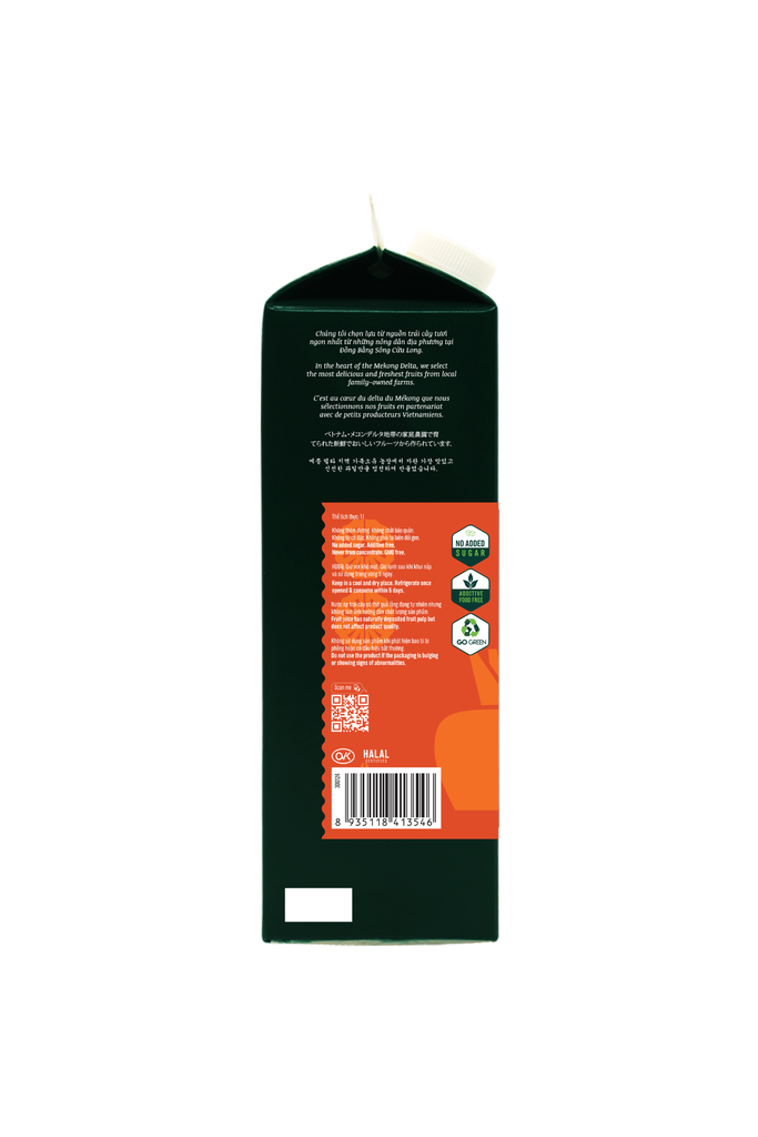 Nước ép Dứa - cà rốt - cam (Pineapple Carrot Orange Juice) - 1L