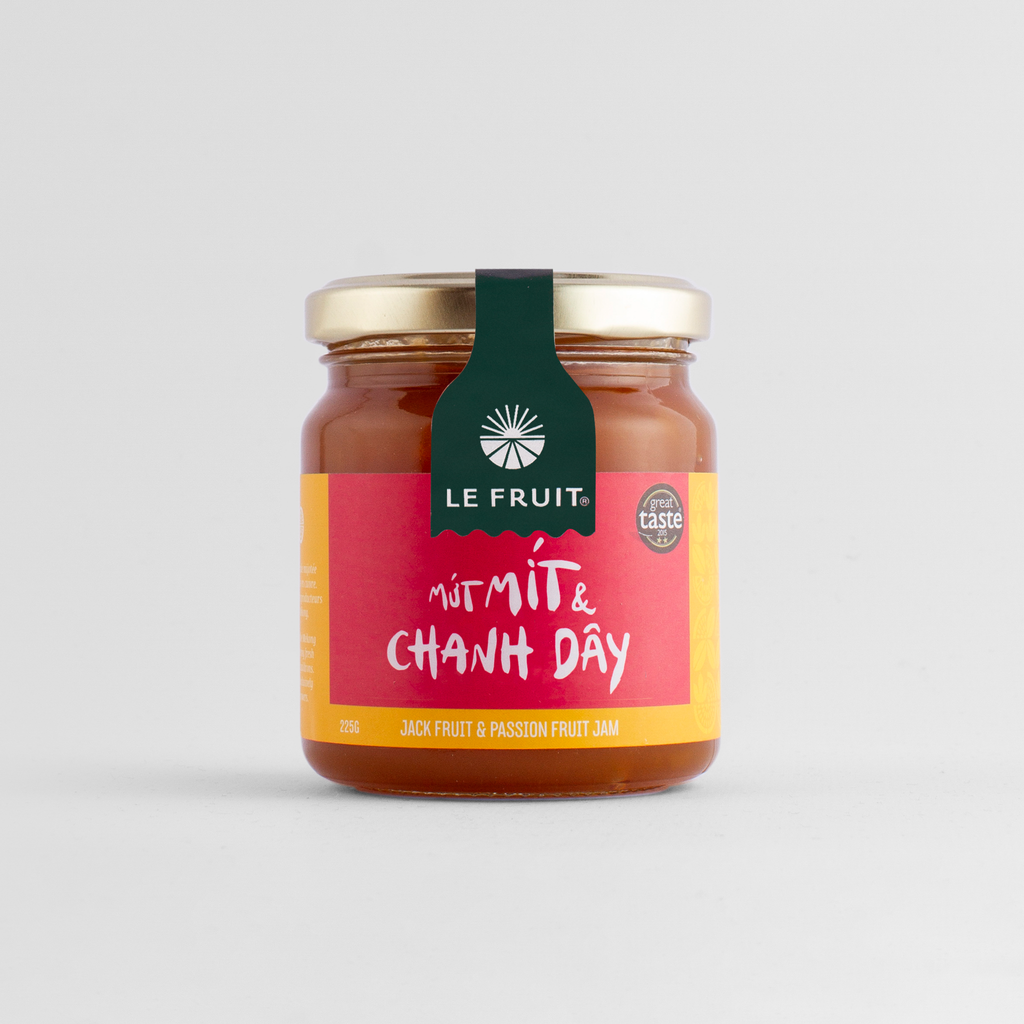 Mứt mít chanh dây (Jack Fruit-Passion Fruit Jam) - 225gr