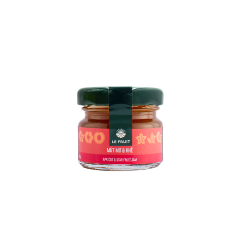 Mứt mơ khế (Apricot-Star Fruit Jam) - 30gr