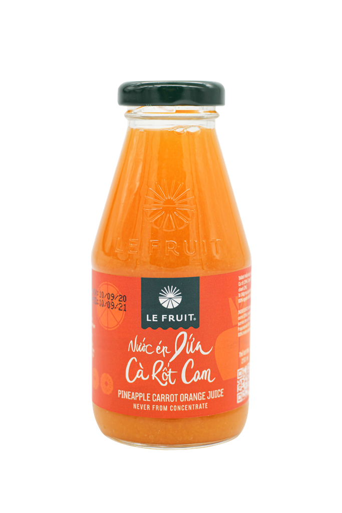 Nước ép Dứa - cà rốt - cam (Pineapple Carrot Orange Juice)