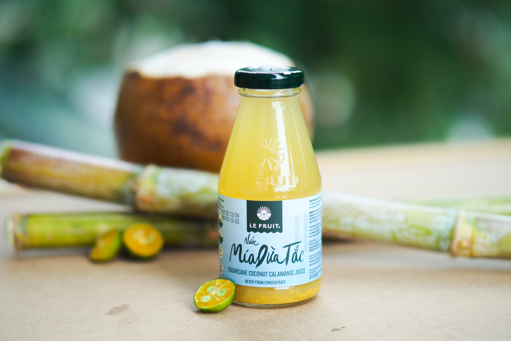 NEW - Nước Mía dừa tắc (Sugarcane Coconut Calamansi Juice)