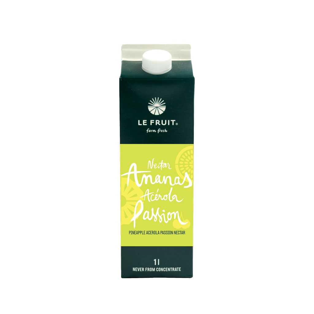 Nước Dứa - Sơ ri - Chanh dây (Pineapple Acerola Passion Nectar) - 1L