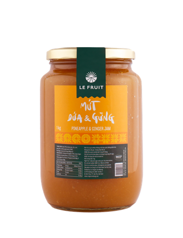 Mứt dứa gừng (Pineapple-Ginger Jam) - 1kg