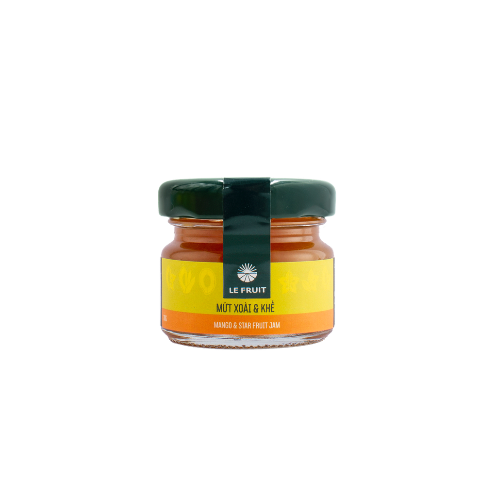 Mứt xoài khế (Mango-Star Fruit Jam) - 30gr