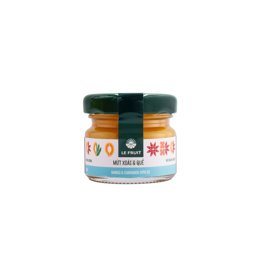 Mứt xoài quế (Mango-Cinnamon Spread) - 30gr