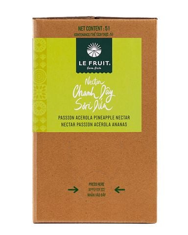 Nước Dứa - Sơ ri - Chanh dây (Pineapple Acerola Passion Nectar) - 5L