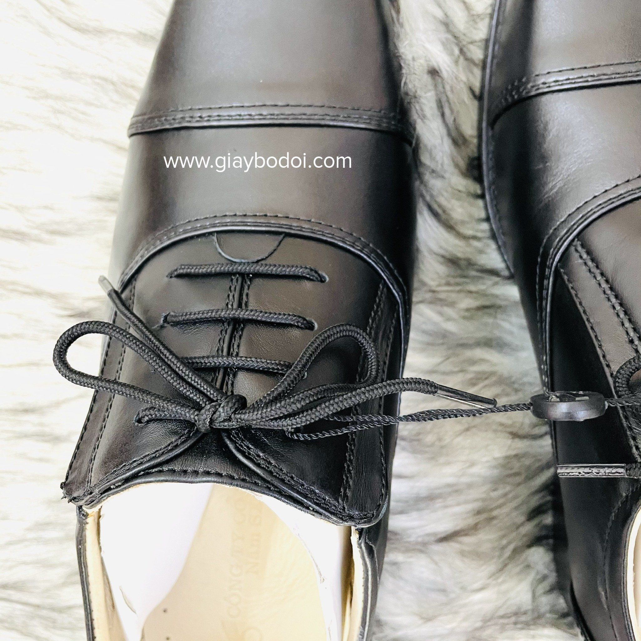  Giày Quân Đội Kiểu  Cấp tướng đế vàng mã 04-Công ty CP 26 