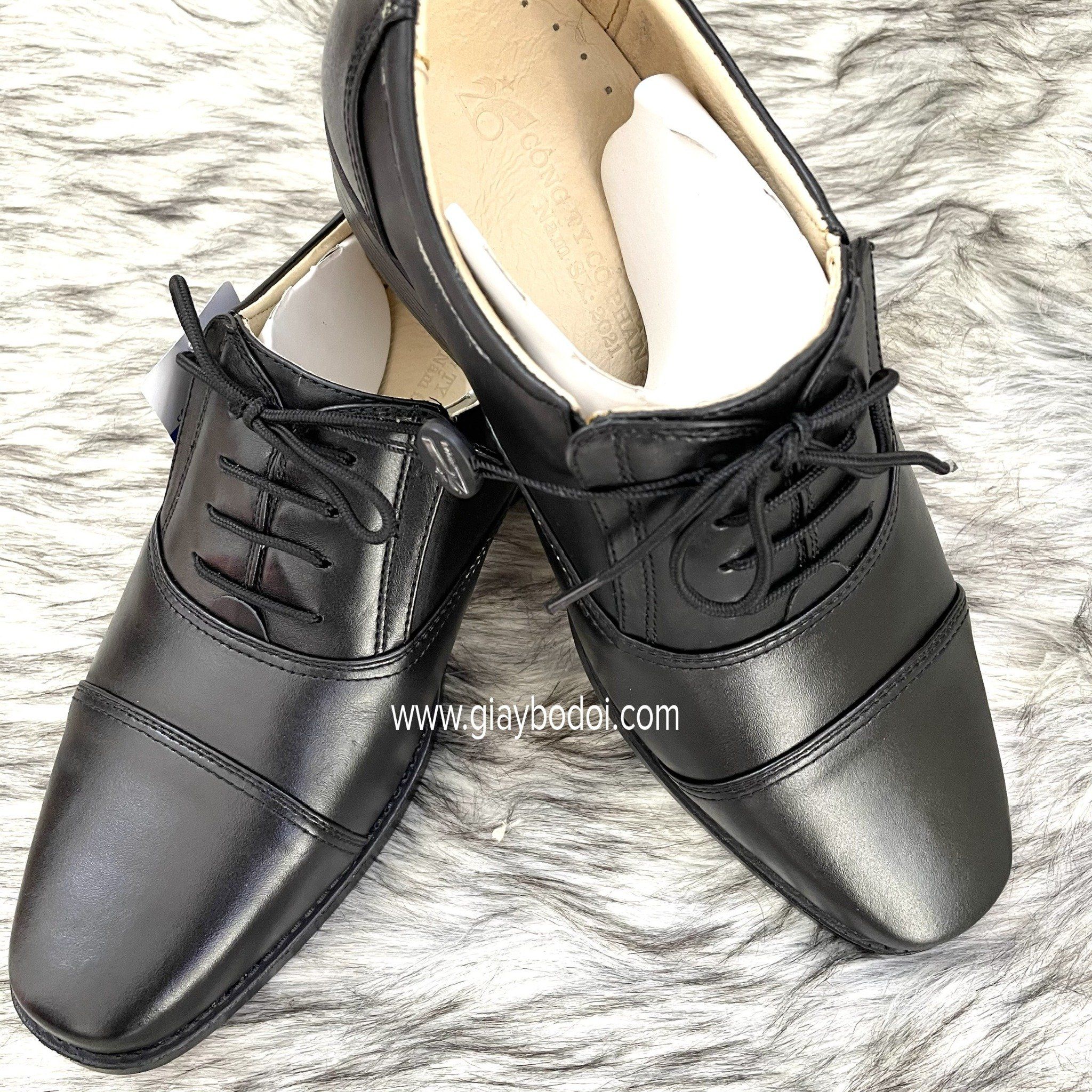  Giày Quân Đội Kiểu  Cấp tướng đế vàng mã 04-Công ty CP 26 