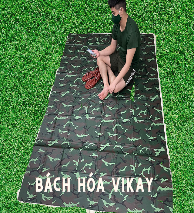 Tấm bạt trải nilon in loang đa năng 2m2*1m6 