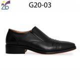  Giày da G20-03 cấp tướng tướng đế PU, da bò  Công ty 26 - Bộ Quốc Phòng sản xuất 