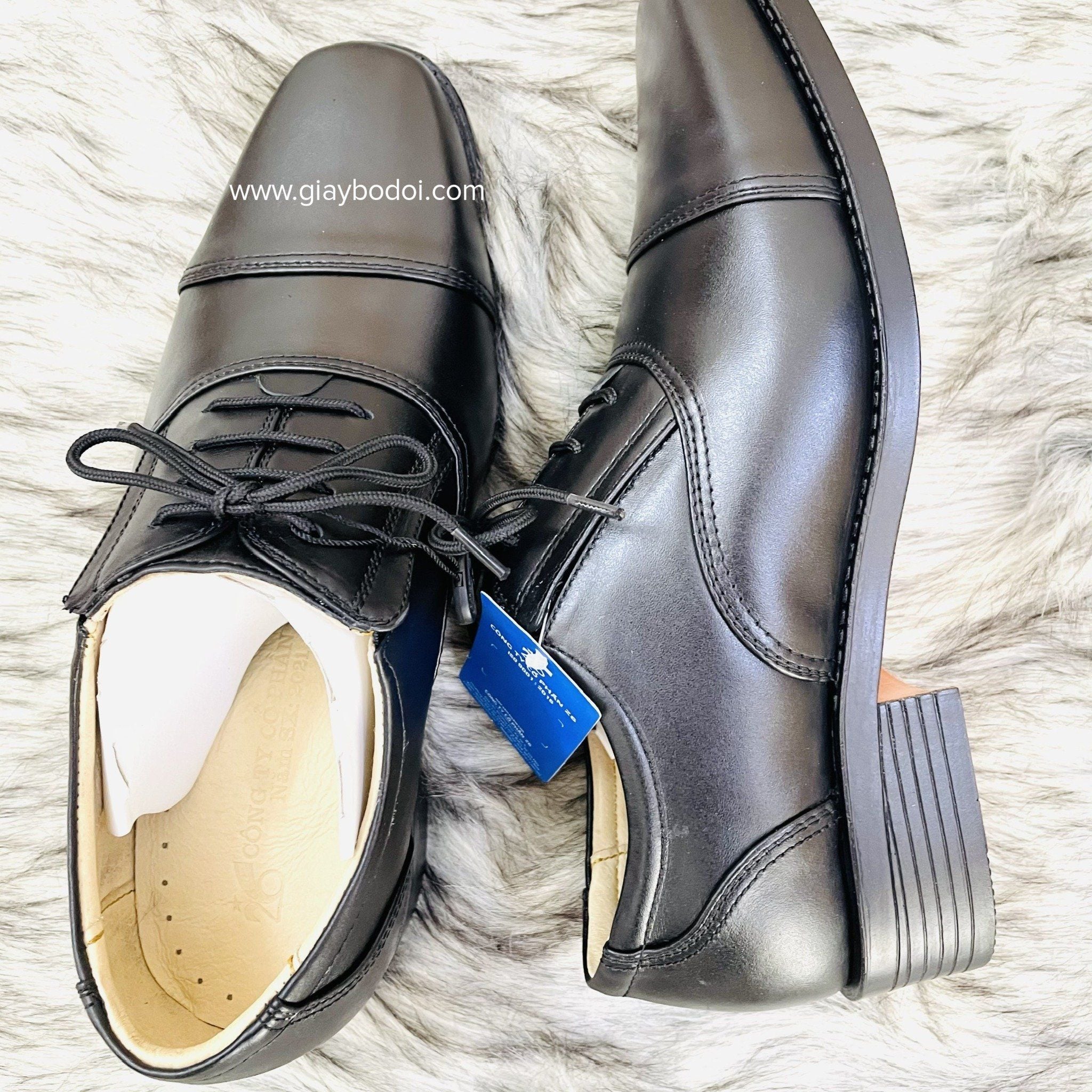  Giày Quân Đội Kiểu  Cấp tướng đế vàng mã 04-Công ty CP 26 