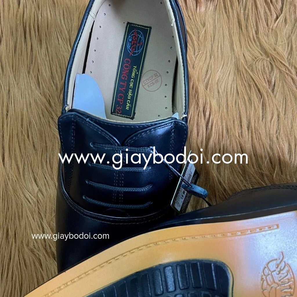  Giày Kiểu Quân Đội  Cấp tướng đế vàng 535 Cao trong- Giày tăng chiều cao 