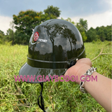  Mũ Bảo Hiểm Xanh Công an HCKT Không Kính 