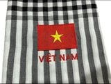  Khăn Rằn Nam Bộ Thêu Cờ Tổ Quốc - Chào Mừng Đại Lễ 30-4 