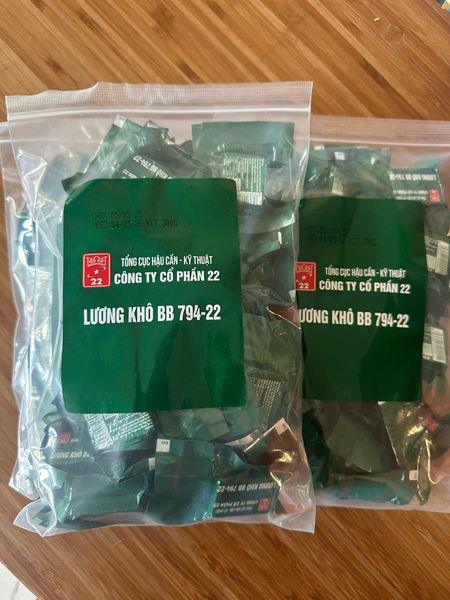 Lương Khô BB794-22-Lương khô thùng sắt