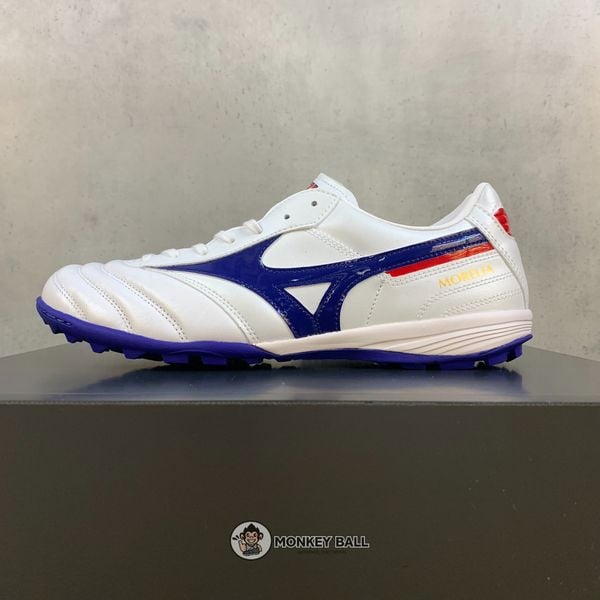  Mizuno Morelia TF - Trắng Xanh 