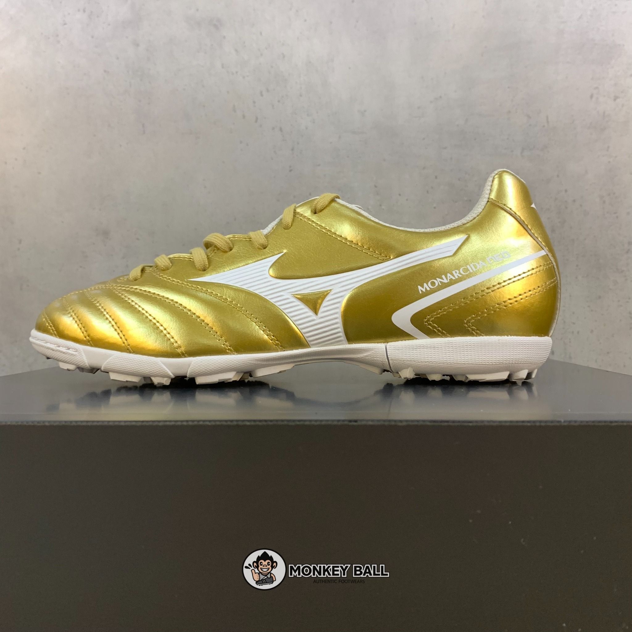  Mizuno Monarcida Neo 2 Select AS TF - P1GD210550 - Vàng đồng 