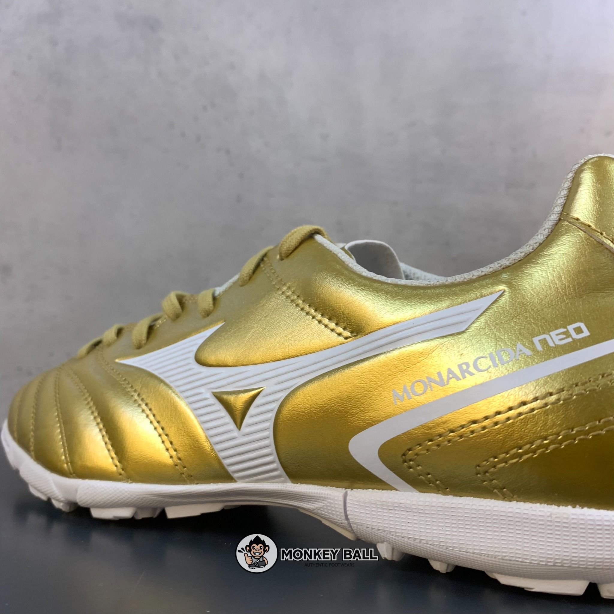  Mizuno Monarcida Neo 2 Select AS TF - P1GD210550 - Vàng đồng 