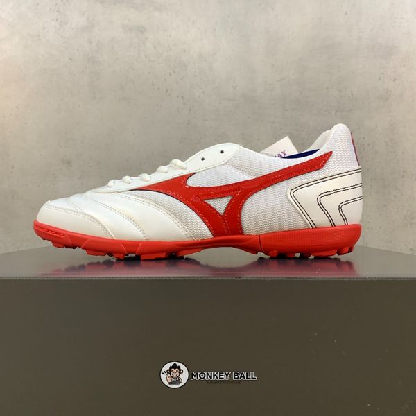  Mizuno MORELIA SALA CLUB TF WHITE/RED 