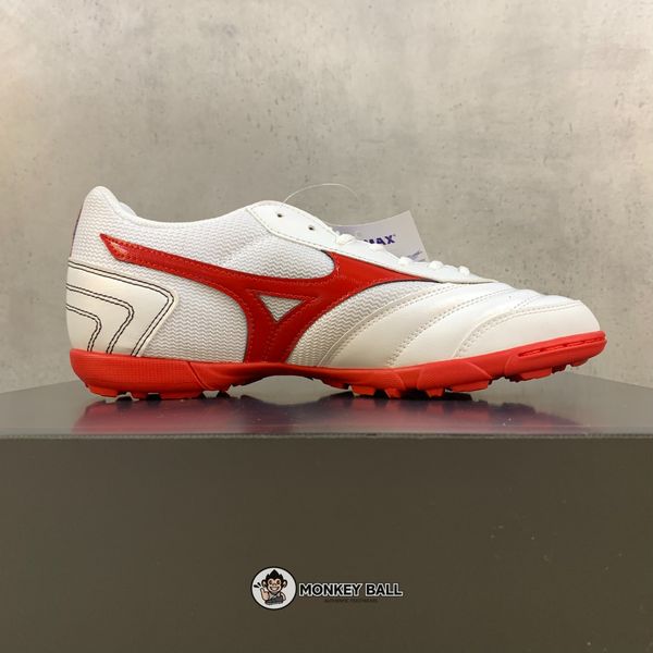  Mizuno MORELIA SALA CLUB TF WHITE/RED 