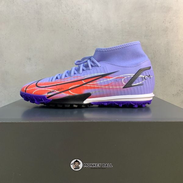  Nike Superfly 8 KM Academy TF - DB2868-506 - Tím/Đỏ 