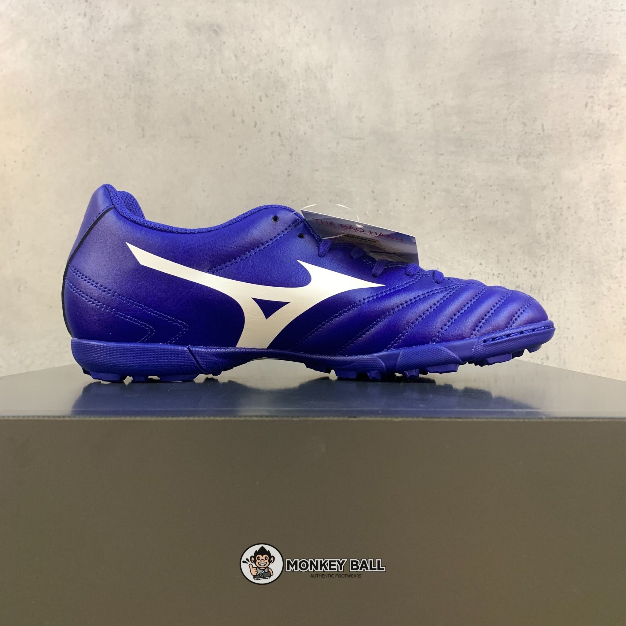  Mizuno Monarcida Neo 2 Select AS TF - P1GD222501 - Xanh đậm/Trắng 