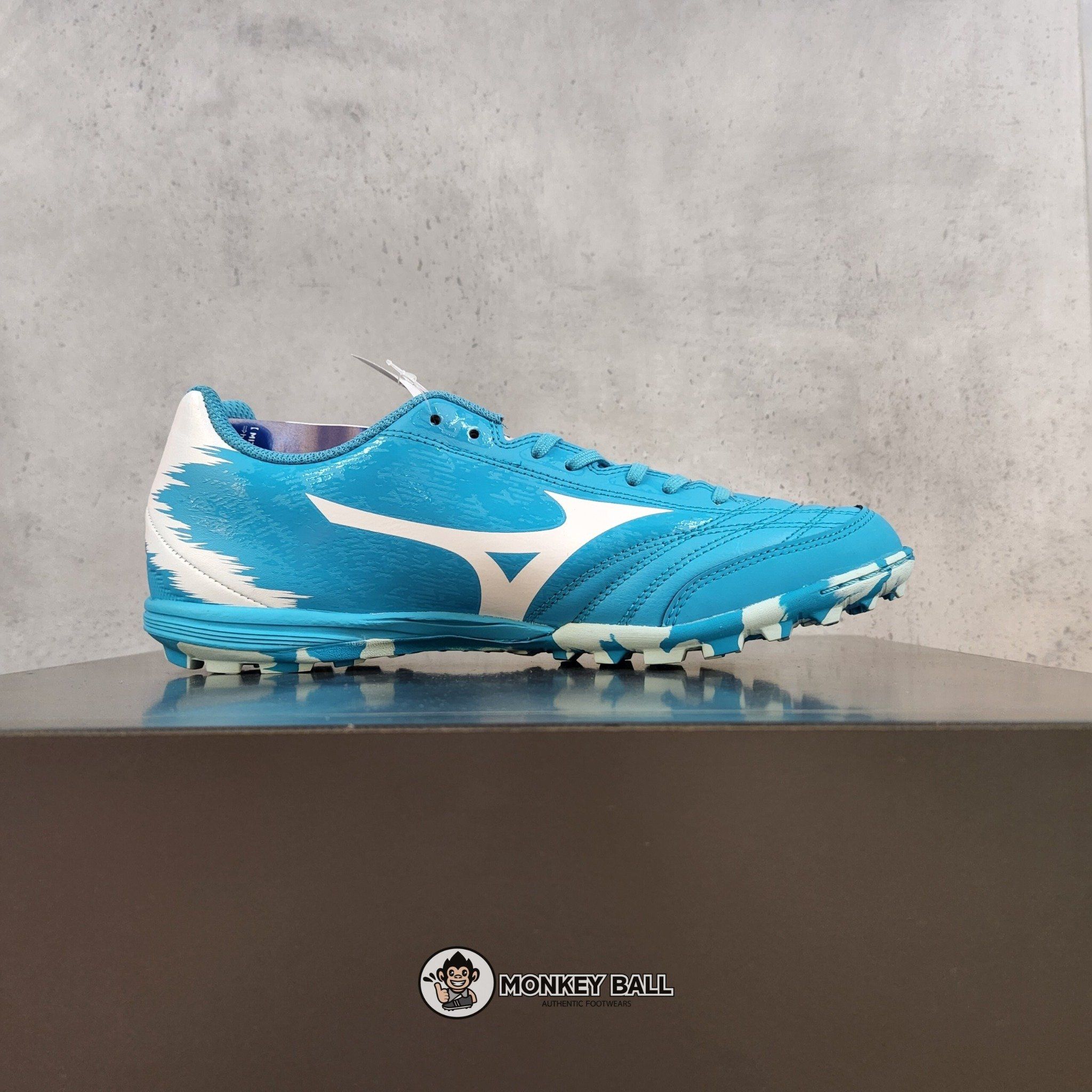 Mizuno Monarcida Neo Sala Pro TF - Q1GB212123 - Xanh ngọc – GIÀY BÓNG ĐÁ  CHÍNH HÃNG