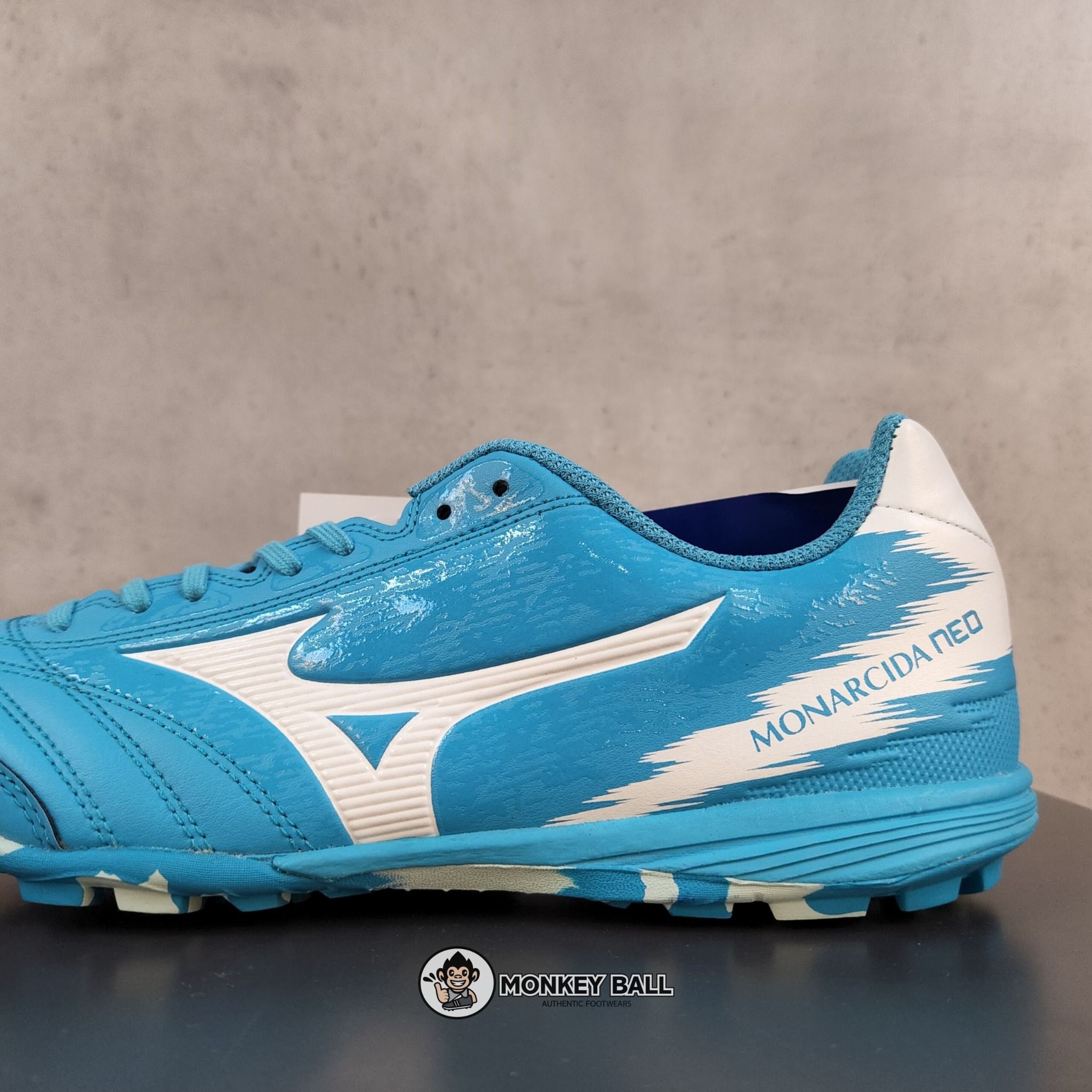  Mizuno Monarcida Neo Sala Pro TF - Q1GB212123 - Xanh ngọc 