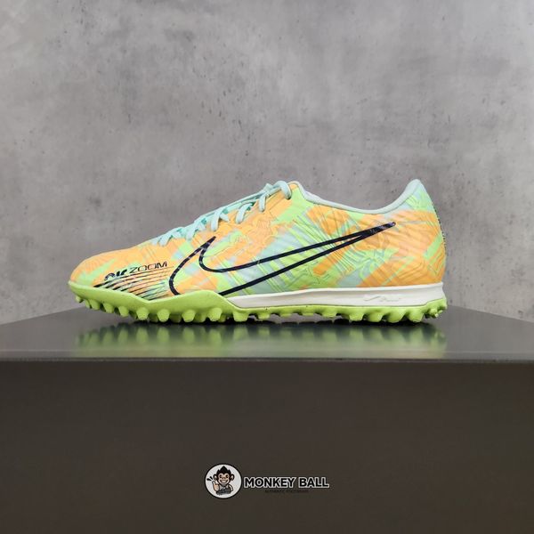  Nike Zoom Mercurial Vapor 15 Academy TF - DJ5635-343 - Xanh/Cam Xoài 