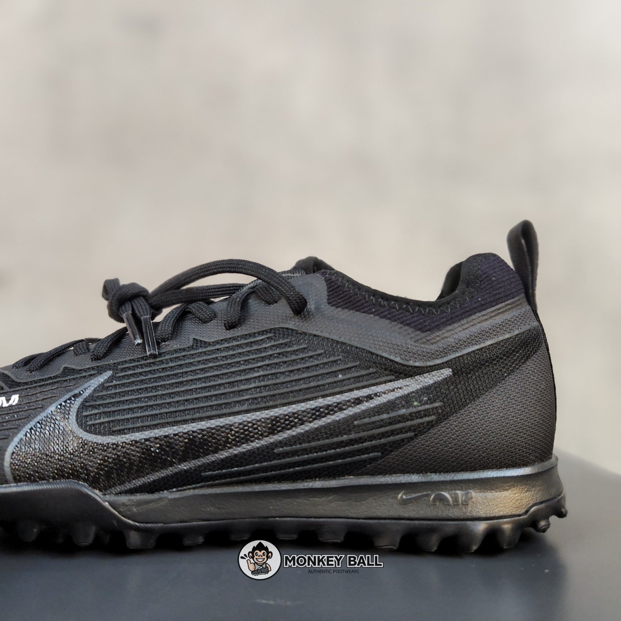 nike mercurial vapor xii pro tf black