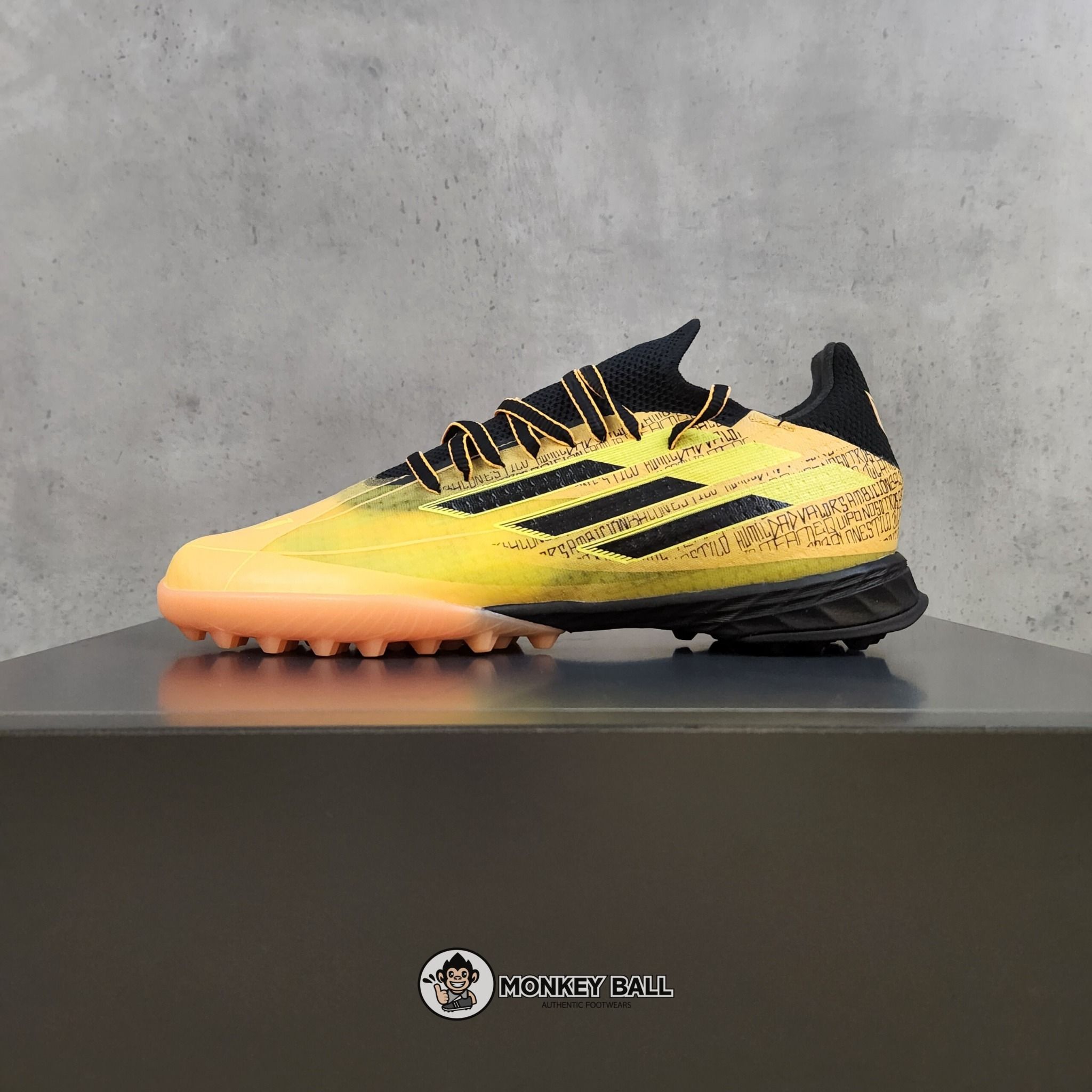  Adidas X Speedflow Messi.1 TF - GW3864 - Vàng Đen 