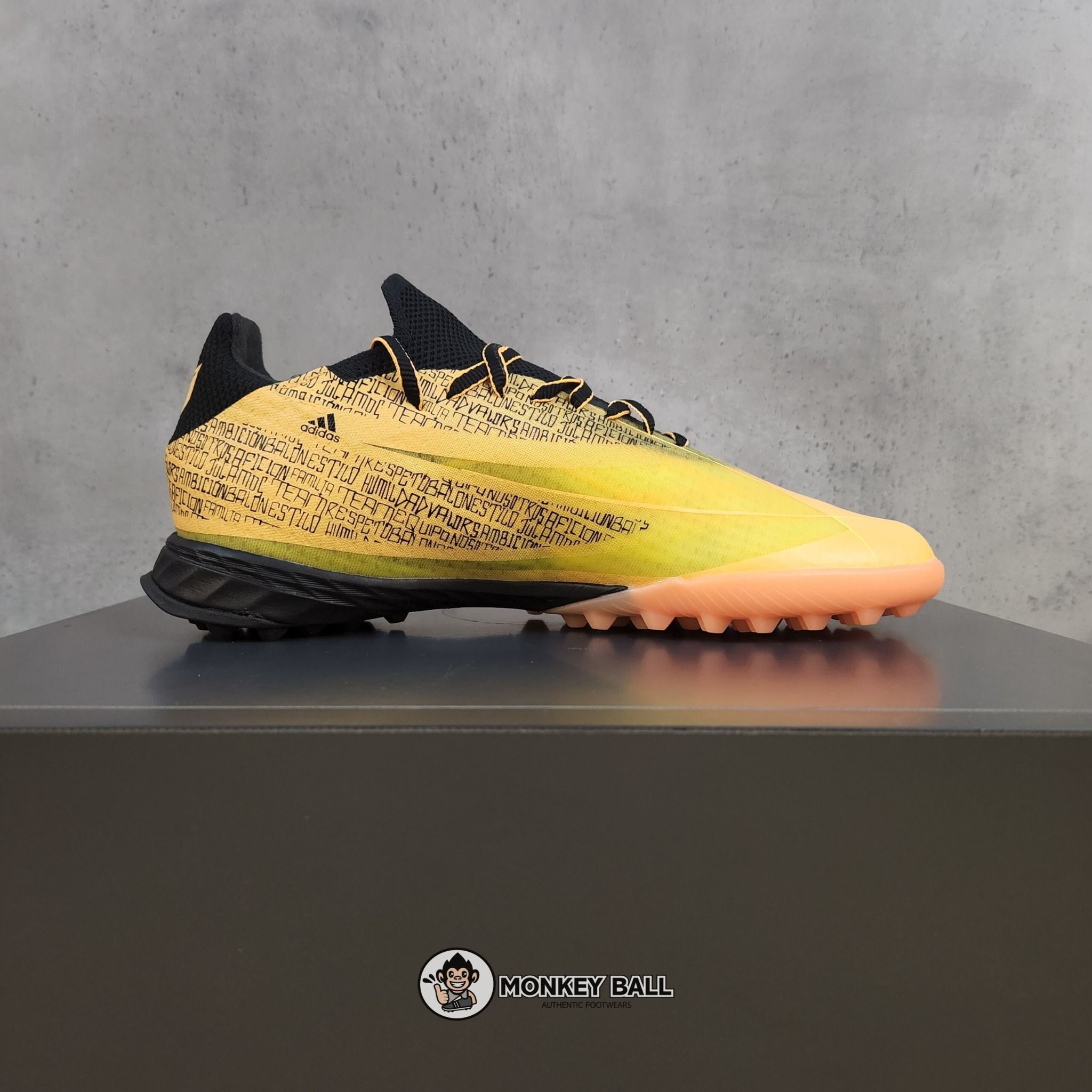  Adidas X Speedflow Messi.1 TF - GW3864 - Vàng Đen 