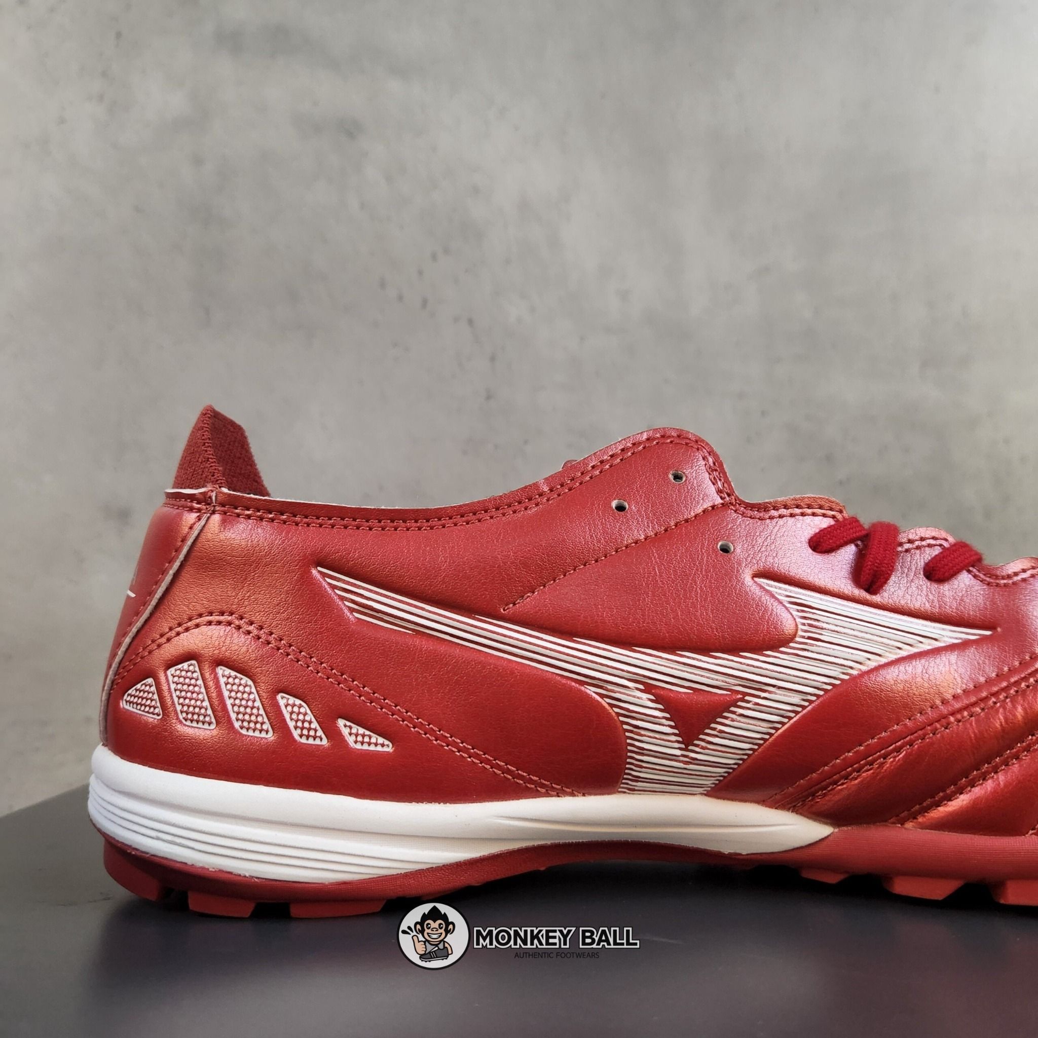  Mizuno Morelia Neo 3 Pro AS TF - P1GD228460 - Đỏ mận/Xám 