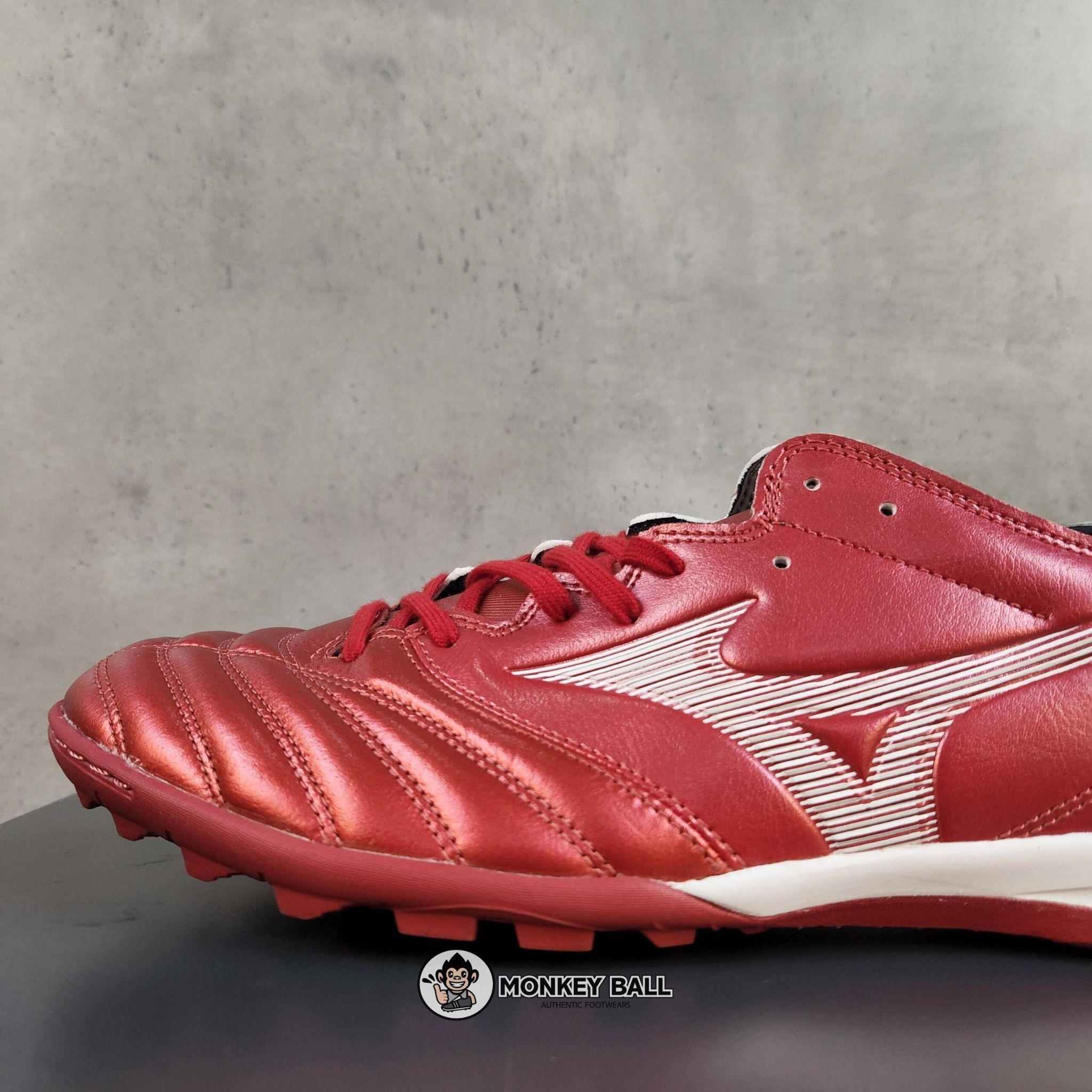  Mizuno Morelia Neo 3 Pro AS TF - P1GD228460 - Đỏ mận/Xám 