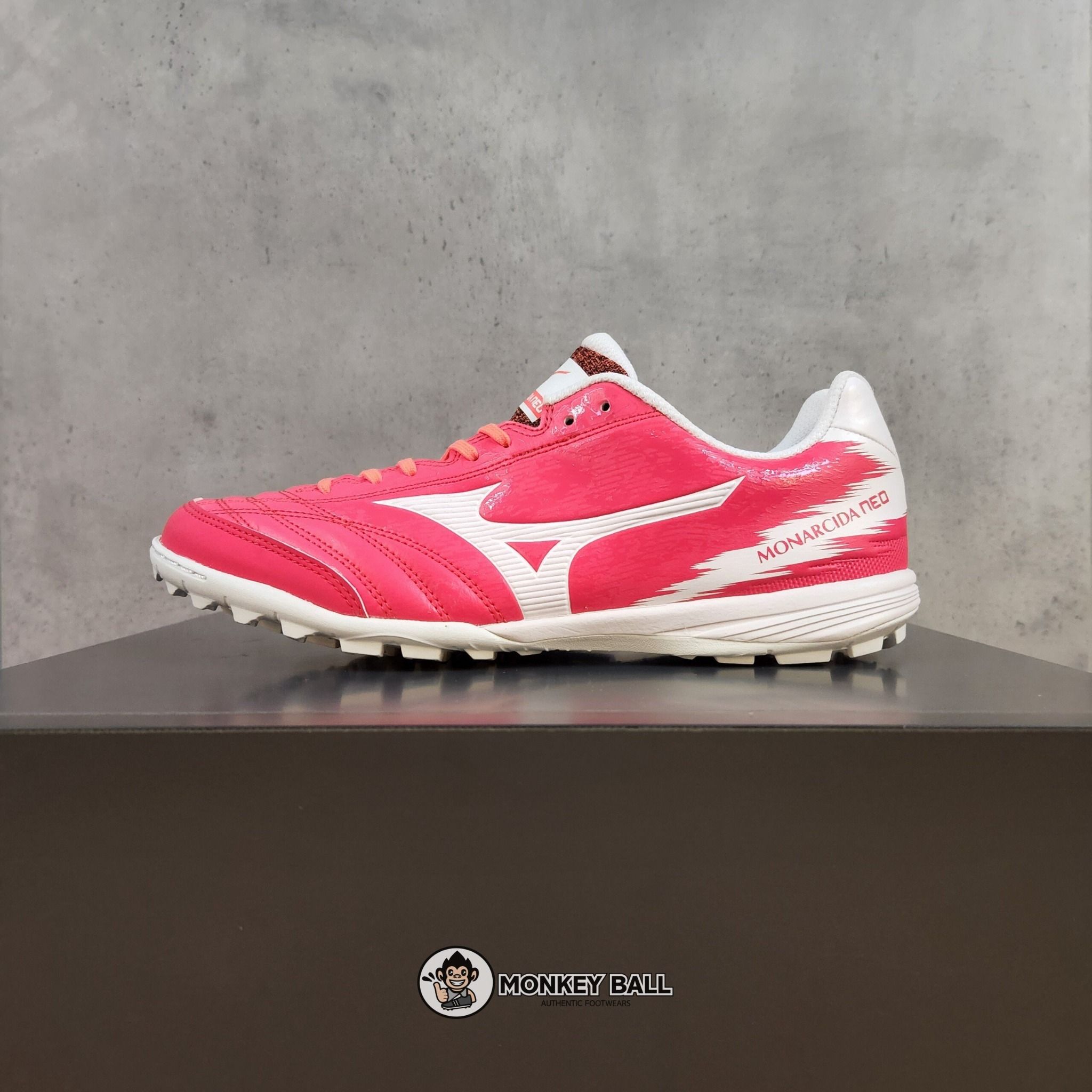  Mizuno Monarcida Neo Sala Pro TF - Q1GB201164 - Hồng Trắng 