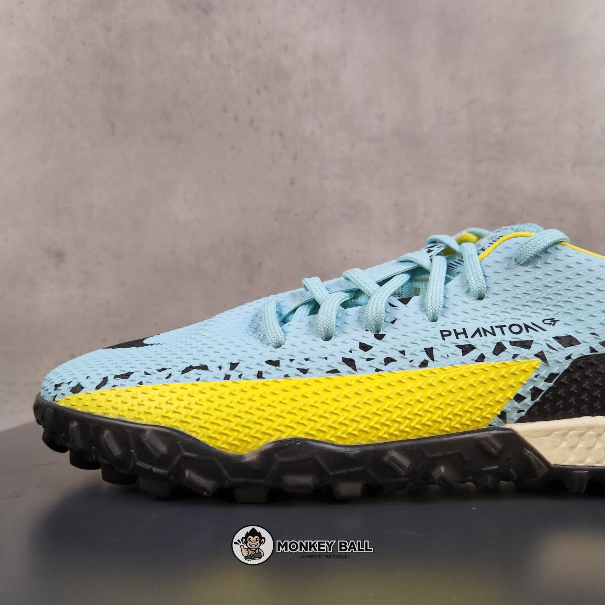  Nike React Phantom GT2 Pro TF - DC0768-407- Xanh / Vàng/ Đen 