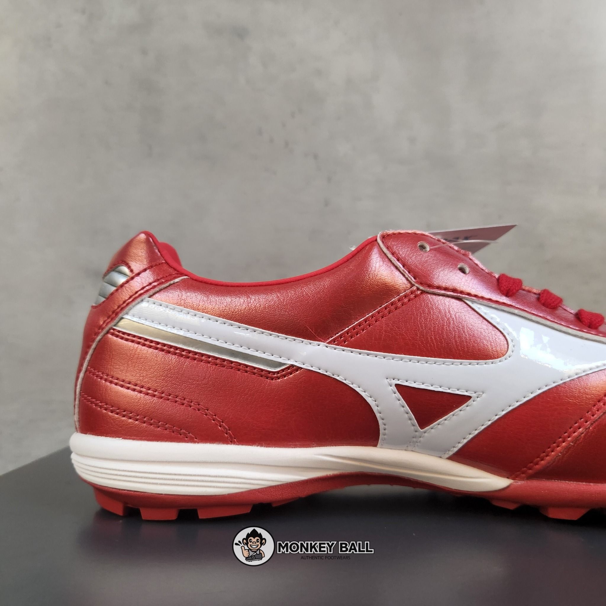  Mizuno Morelia Sala Elite TF - Q1GB221060 - Đỏ Mận / Trắng 