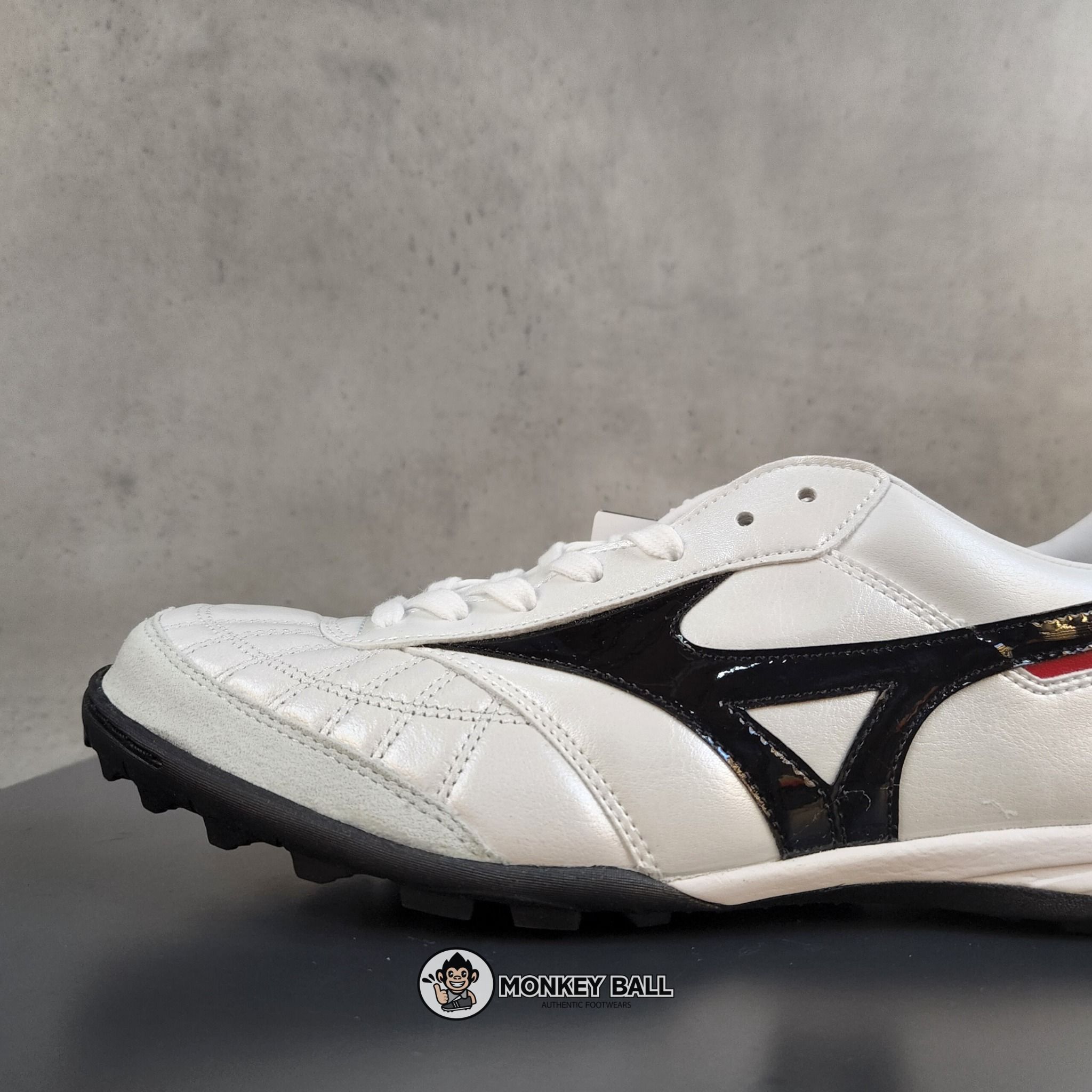  Mizuno Morelia Sala Japan TF - Q1GB210009 - Trắng / Đen / Đỏ 