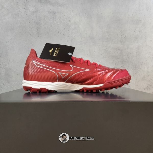 Giày đá bóng chính hãng Mizuno Nhật Bản Đỏ Mận