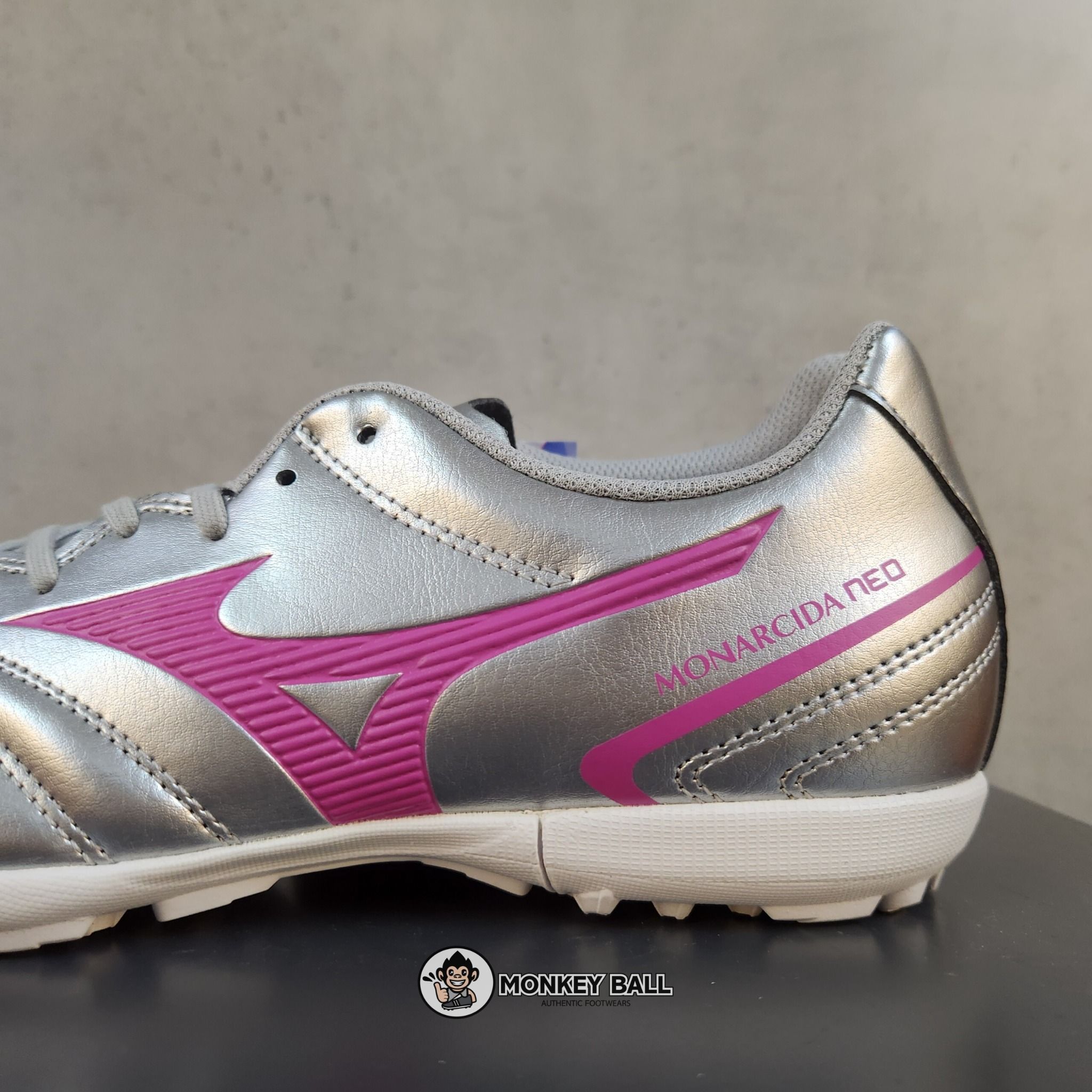  Mizuno Monarcida Neo 2 Select AS TF - P1GD210564  - Bạc / Hồng 