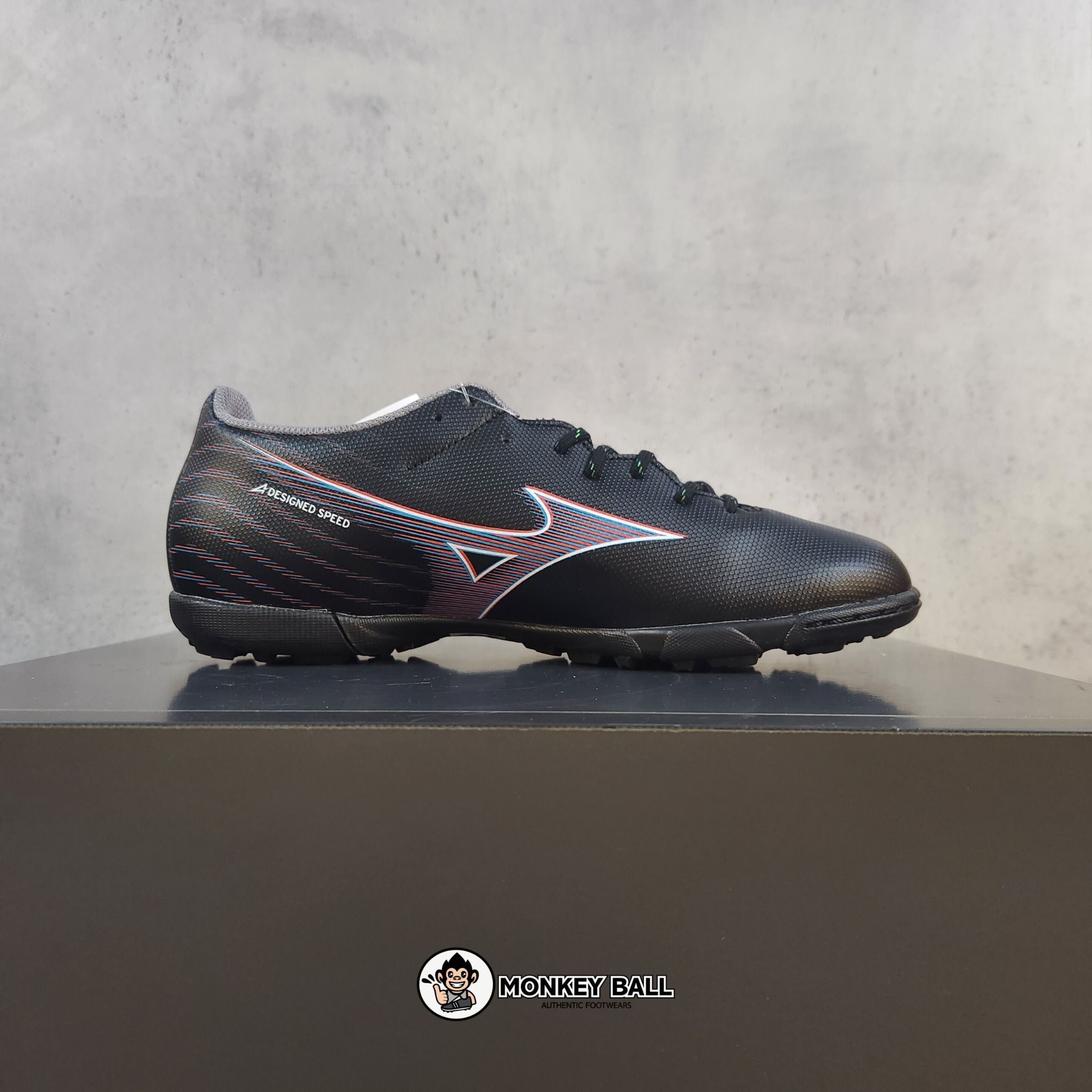  Mizuno Alpha Select AS - P1GD236501 - Đen / Trắng 